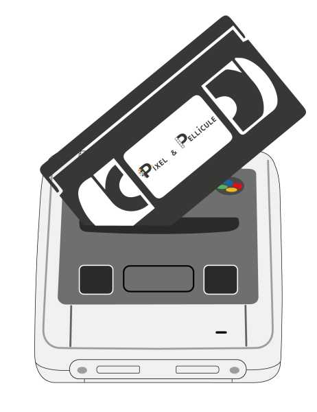 Logo Pixel & Pellicule créé par Creavania